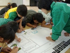 Machikusa Workshop at elementary school