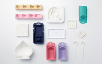 Molded products using pulp materials