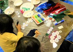 Wayang making with Nissha's electrodes