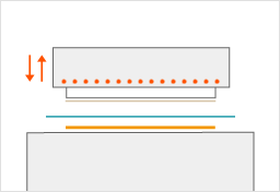 Up-down type heat transfer